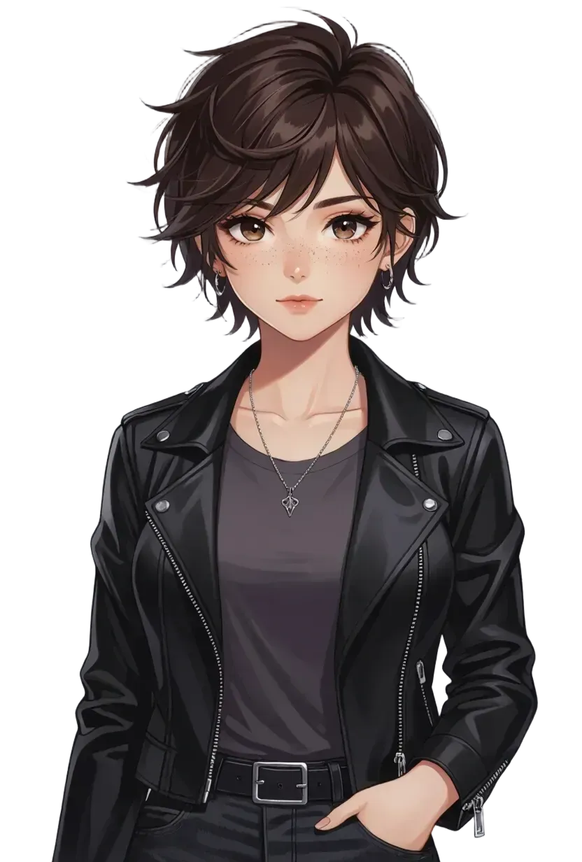 Pixie-Cut Girl