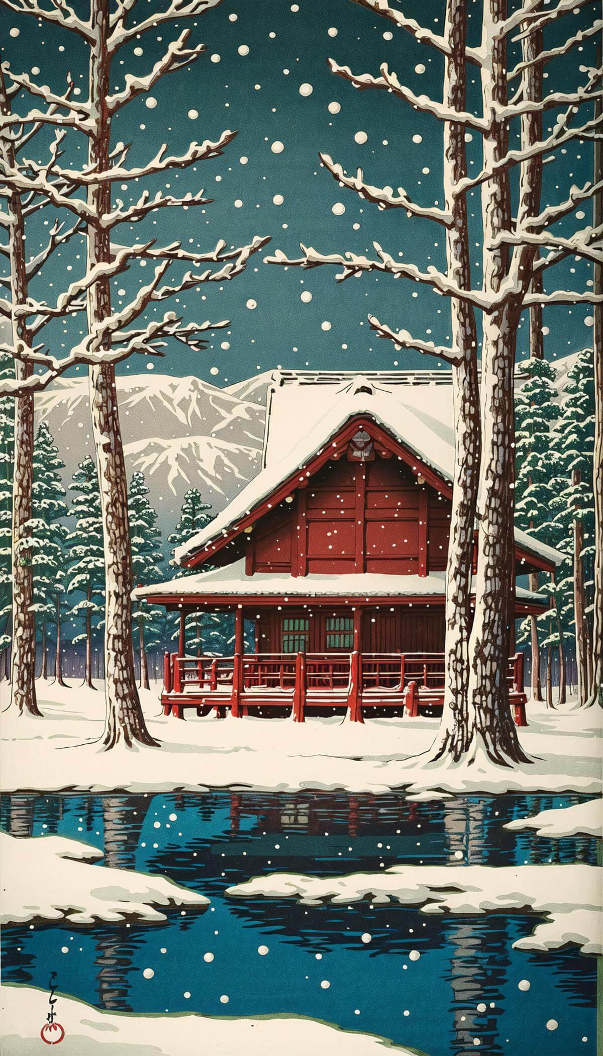 LEOSAM's [浮世絵/Ukiyo-e] 川瀬巴水 画风 Kawase Hasui Painting Style L